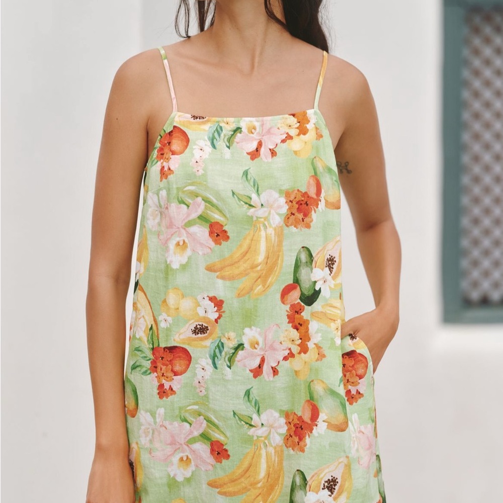 Seafolly Floral Green Dress